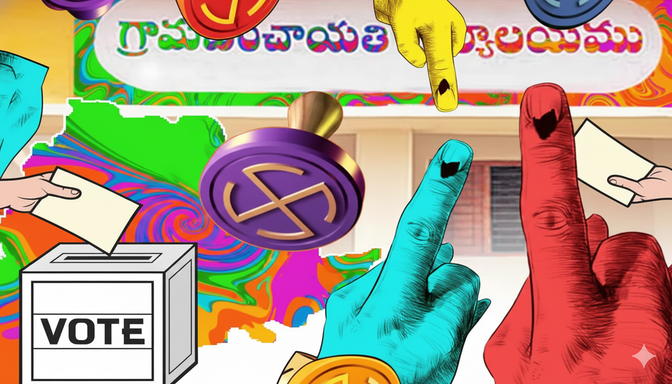 పంచాయతీ ఎన్నికల తొలి దశలో కాంగ్రెస్ మద్దతుగల అభ్యర్థులు మెజారిటీ స్థానాలను గెలుచుకున్నారు.